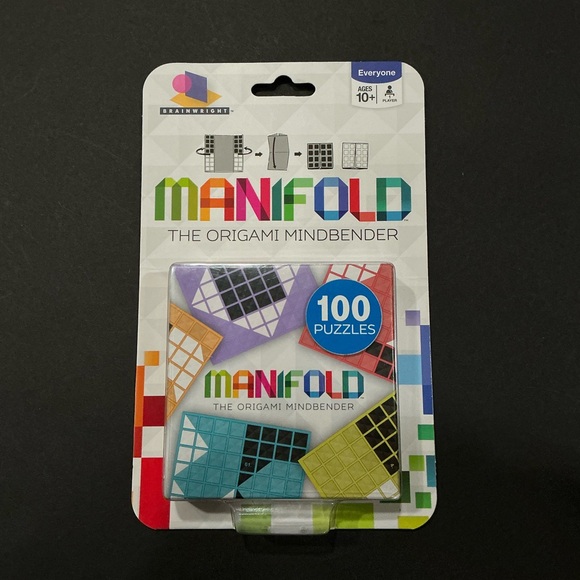 Brainwright Other - New Manifold Origami 100 Puzzle Game Paper Brainwright Sealed Gift Brain Teaser